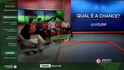 "Qual é a chance?" de não jogar
