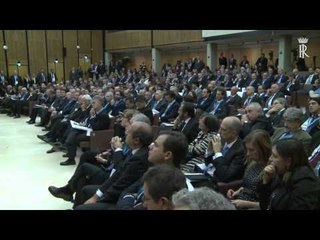 Roma - Mattarella al X Simposio COTEC Europa (28.10.15)