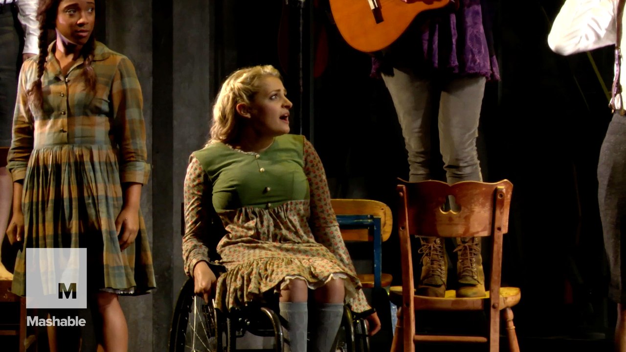 How wheelchair-bound actress Ali Stroker pursued her Broadway dreams