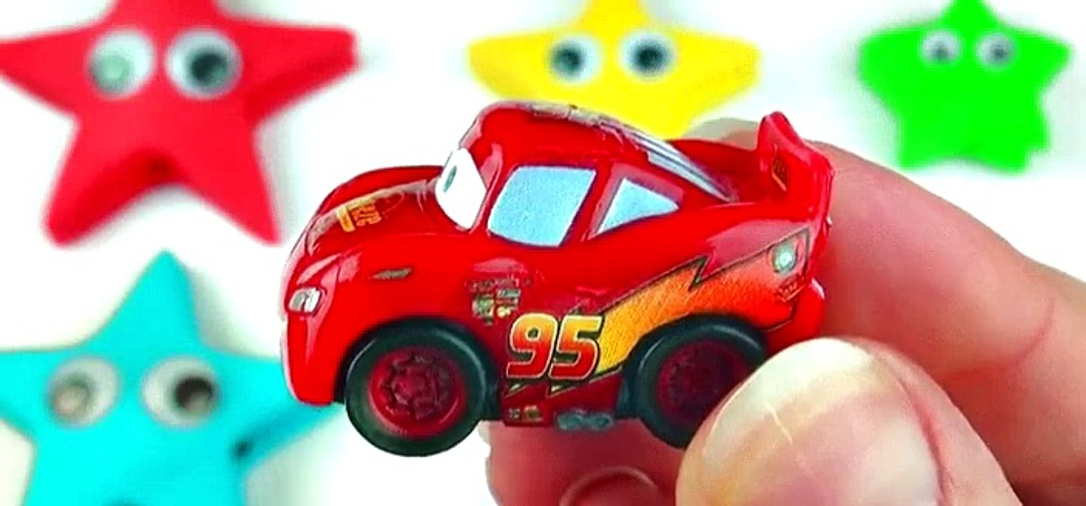 Learn Sizes with Play-Doh Surprise Eggs Minnie Mouse Cars 2 Dora Thomas Tank Engine Toys FluffyJet [Full Episode]