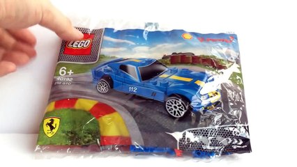 Lego Shell Ferrari 250 GTO 2014 V Power Collection 40192 - Unboxing Demo Review