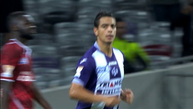 La seconde égalisation de Wissam Ben Yedder contre Auxerre