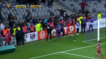 Yann Bodiger marque son 1er but en égalisant face à Auxerre!