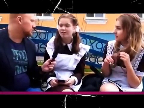Чему учат в школе. Две дуры!