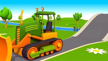 Construction Trucks & Vehicles - 3D Learning Cartoons - Children's Videos (  )
