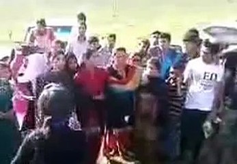 Boy Slaps Girl