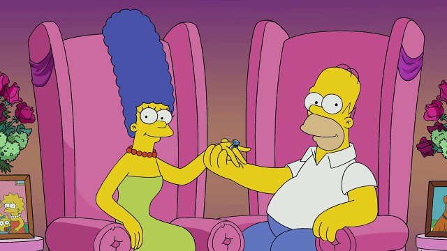 THE SIMPSONS | Homer And Marge, Together Forever | ANIMATION on FOX