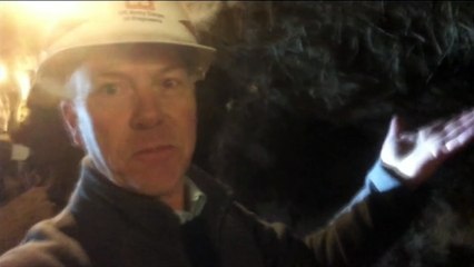 Inside the permafrost  time tunnel  - BBC News