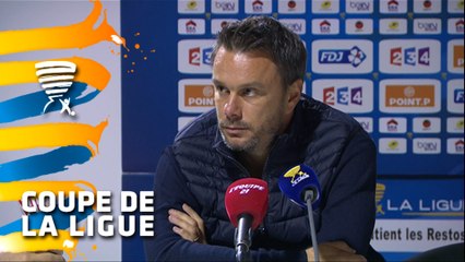 Conférence de presse Toulouse FC - AJ Auxerre (3-3 a. p. 2 tab à 1) - 2015/2016