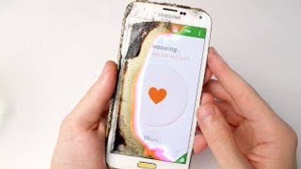 Samsung Galaxy S5 Heart Attack Indicator