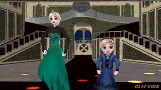 Elsa & Jack Frost (OlafVids Dancing Series) - Frozen Princess Parody