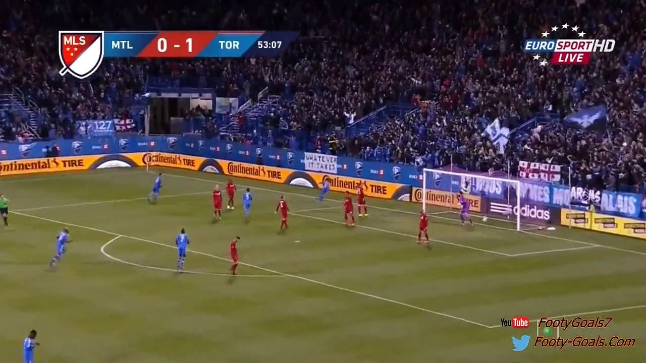 Didier Drogba Amazing Goal - Montreal Impact 2-1 Toronto FC (MLS 2015)