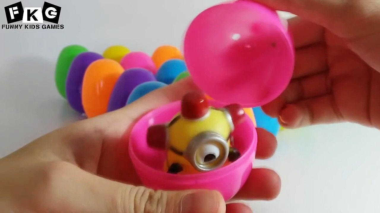 30 Surprise Eggs! Disney Cars, Peppa Pig, Thomas and Friends, Minions,My Little Pony.