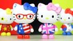 Hello Kitty mini toys 헬로키티 미니인형과 뽀로로 겨울왕국 미니특공대