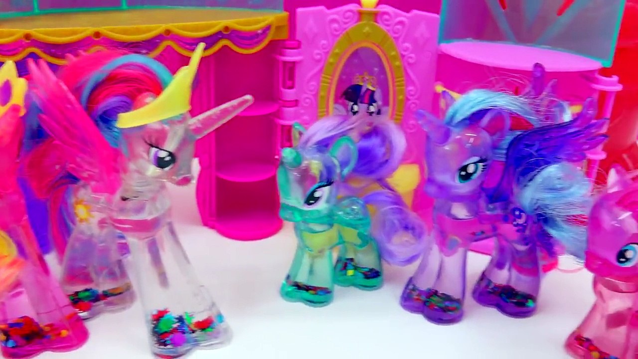 MLP Water Cuties Glitter Princess Twilight Sparkle Rainbow Shimmer My Little Pony Toy Unbo