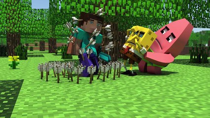 SPONGEBOB IS IN MINECRAFT 2 - 3D Animation