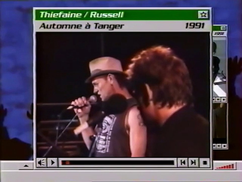 1991/07 Thiefaine : Itw + Un Automne a Tanger (avec Calvin Russell) (Francofolies)