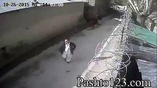 Chitral Zalzala - Earthquake recorded clip