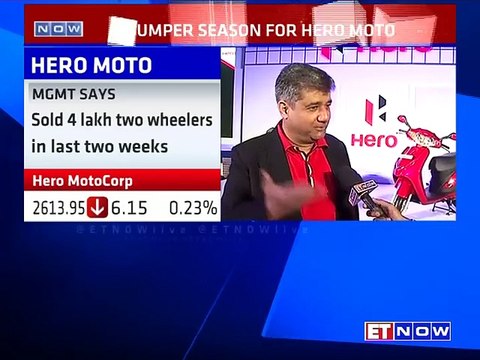 Hero MotoCorp’s Ashok Bhasin: Sold 4 Lakh Two Wheelers In Last Two Weeks