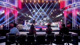 Mitch & Cally The Wonderdog have a pop at the world record | Britains Got Talent 2015