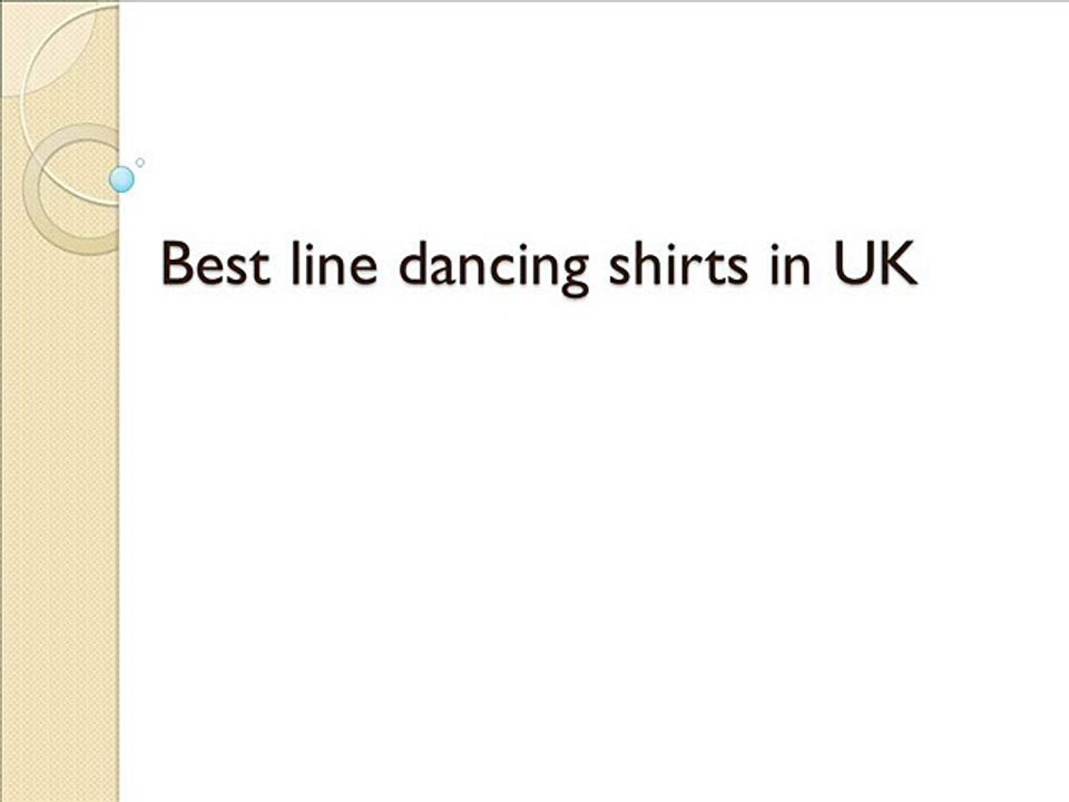 Best cowboy and line dancing shirts in UK