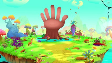Finger Family Hippo - 3D Animation - English Nursery Rhymes - Nursery Rhymes - Kids Rhymes - for children with Lyrics