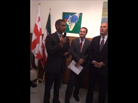 Pakistan's Ambassador to Netherlands discusses Soraya Sikander's paintings