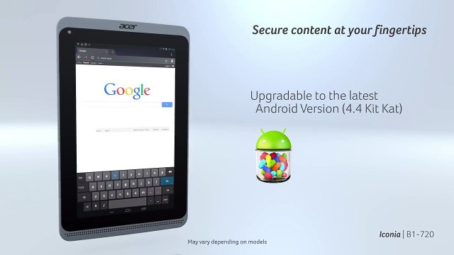 Acer Iconia B1-720 - The family friend