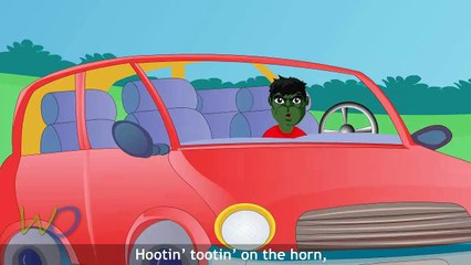 Driving In My Car Kids Songs | 3D Animation Nursery Rhymes For Children | Top English Todd