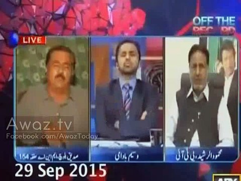 Kashif Abbasi grills Siddique Baloch on His Degree