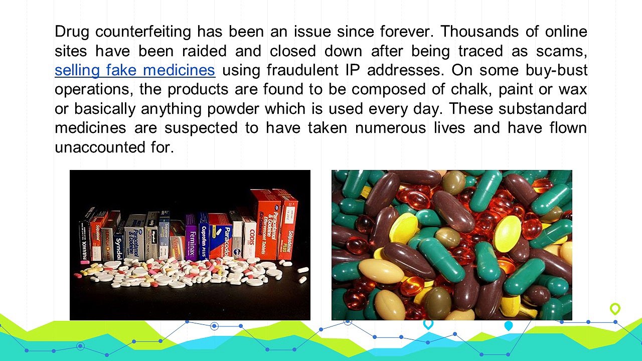 Current Projects Counterattacking Counterfeit Drug Activities