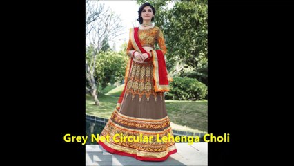 Net Lehenga Choli by nik vik