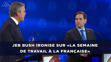 Jeb Bush ironise sur «la semaine de travail à la française»