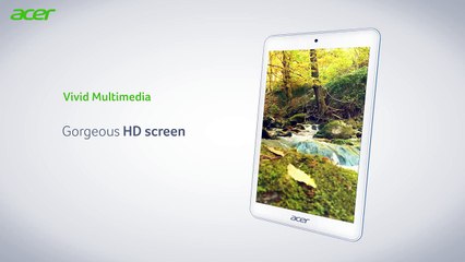 Ask for a tablet with precise touch – Acer’s Iconia One 8