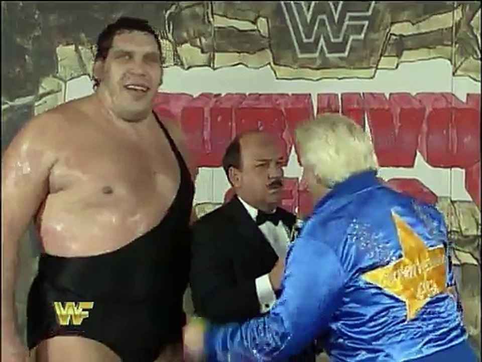 WWF Survivor Series 1987 - Andre The Giant Post-Match Interview