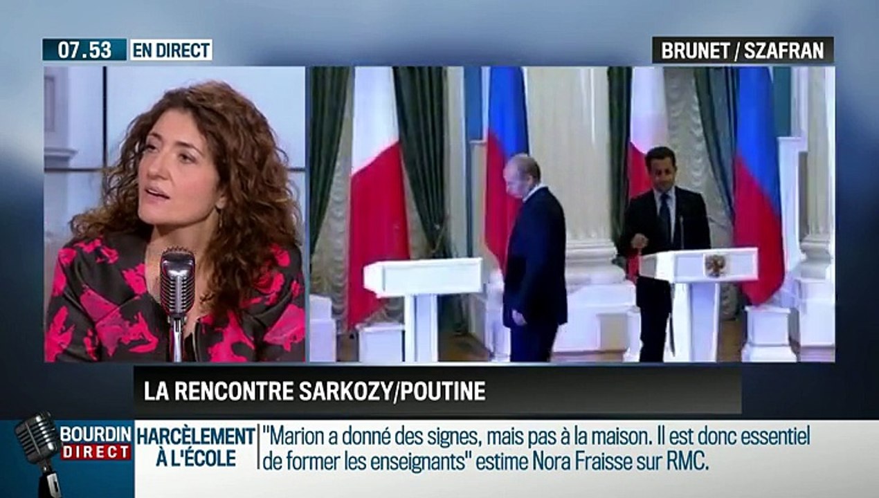 Brunet & Szafran: La rencontre de Nicolas Sarkozy avec Vladimir Poutine gène-t-elle la diplomatie française ? - 29/10