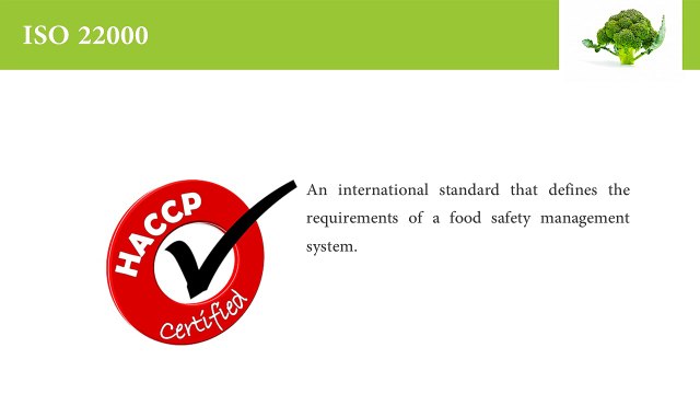 ISO 22000 Certification in Dubai - Food Safety Management