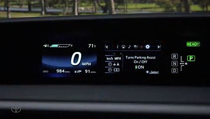 The Toyota Mirai l Instrument Cluster - Toyota