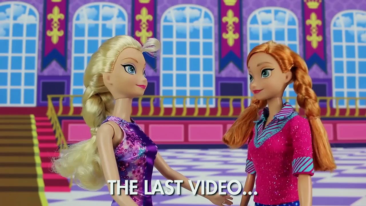 Annas Fire Powers Save Disney Princesses after Elsa gets Frozen Fever. DisneyToysFan