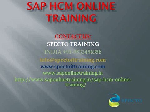 Sap HCM online training in usa,uk,australia,canada,southafrica,dubai,singapore,malaysia