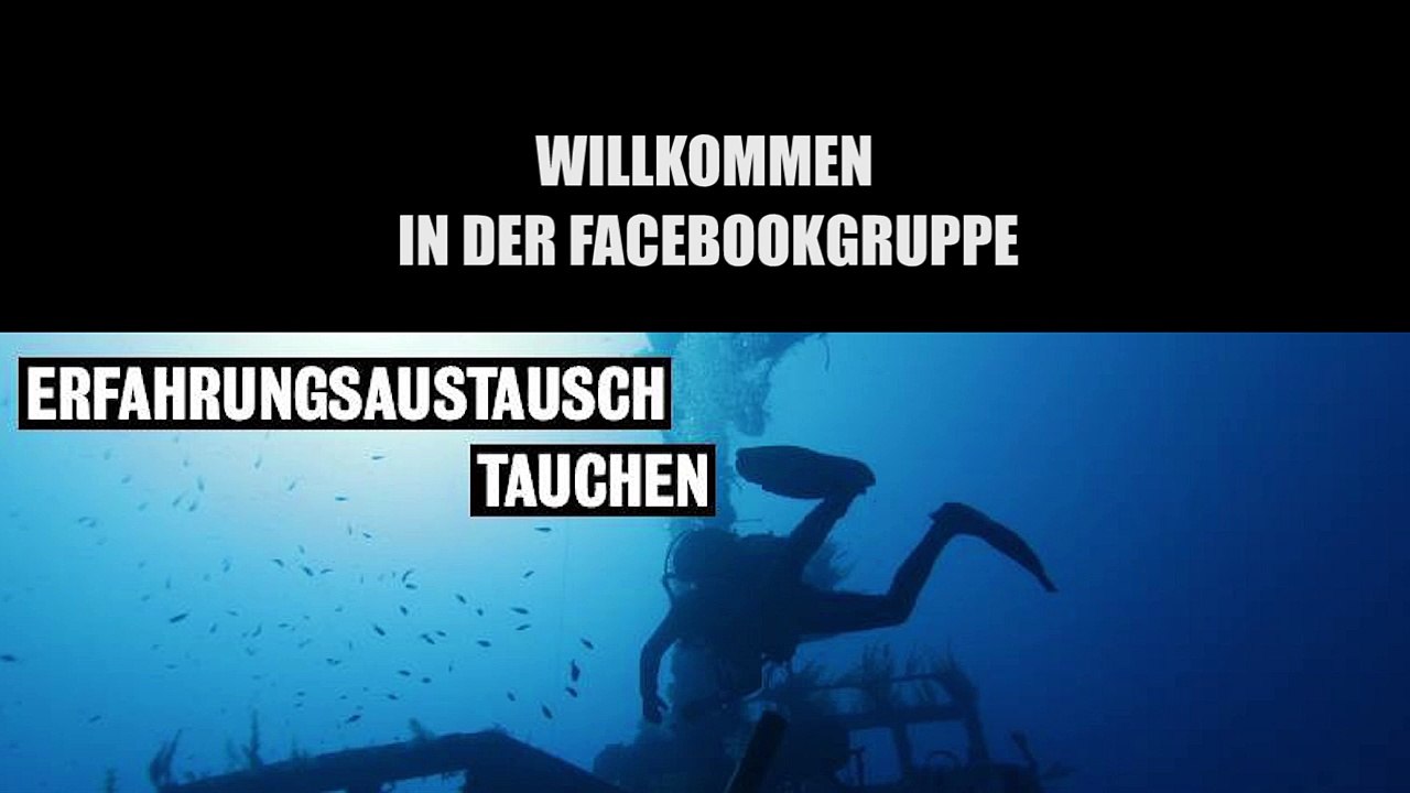 'Erfahrungsaustausch Tauchen' Regeln für die Facebookgruppe