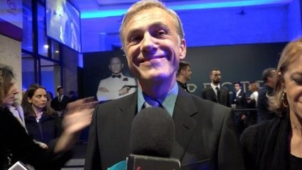 Sam Mendez e Christoph Waltz sul red carpet di SPECTRE