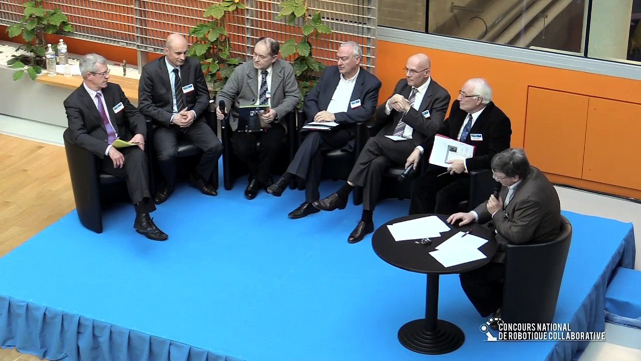 Table ronde : robotique collaborative, un facteur de compétitivité industrielle pour la France ?