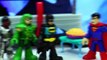 Justice League Imaginext Superman Batman and Green Arrow vs Gorilla Grodd Darkseid and Bla