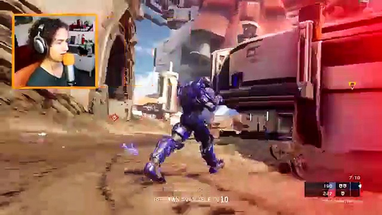 KWEBBELKOP-EXTREME ALIEN BATTLES! (HALO 5 Guardians Funny Moments)