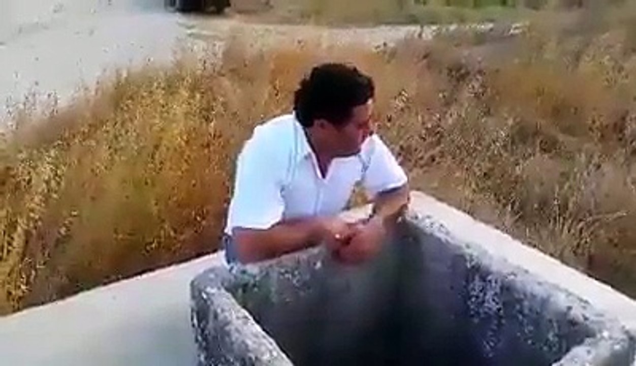 This is so beautiful.  A man recites Surah Yusuf down a well...