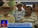 Agricultores piden que declaren emergencia por fenómeno de El Niño
