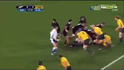 Jerome Kaino sauve la patrie en 2011 face à Digby Ioane