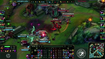 ESWC PGW 2015 - LOL Women unKnights Ladies vs XenoDragons (FR)