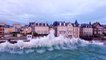 Les Grandes Marées filmées par le drone d'EASY RIDE-Saint-Malo-Bretagne